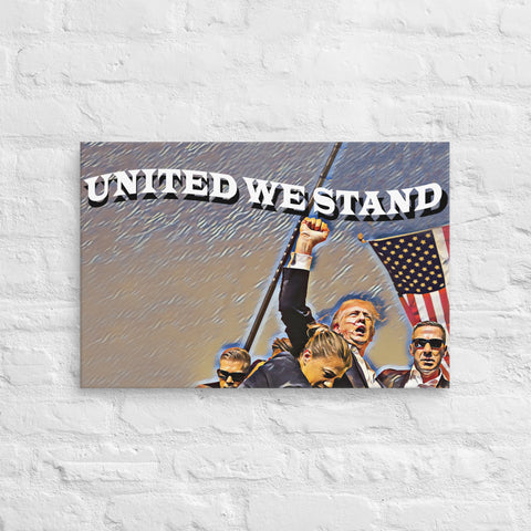 -United We Stand | Custom Painted Print Canvas