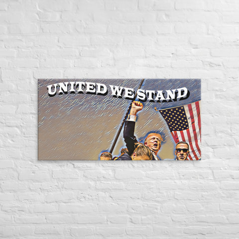 -United We Stand | Custom Painted Print Canvas