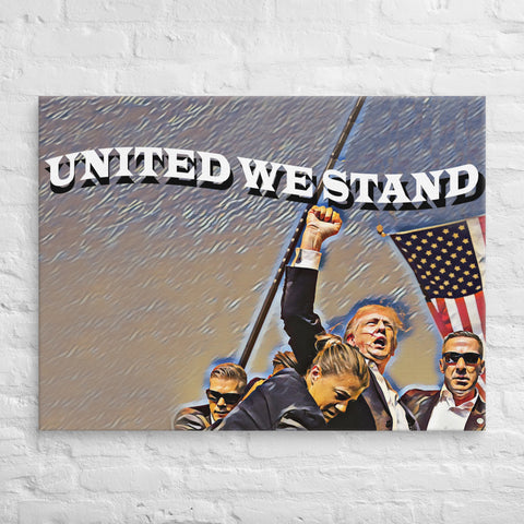 -United We Stand | Custom Painted Print Canvas