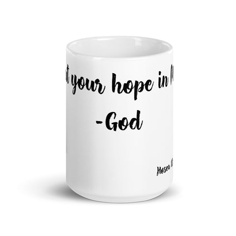 -Hosea 12:6 | White Mug