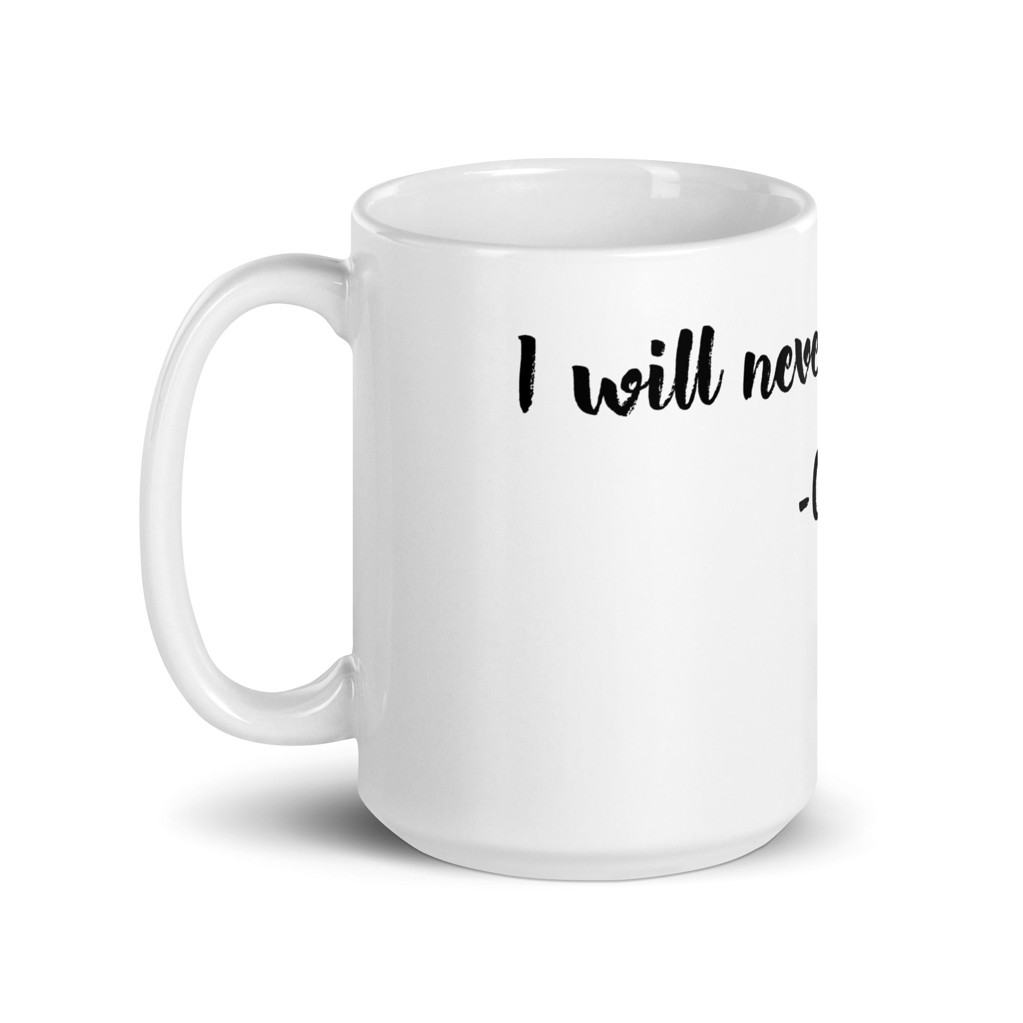 -Joshua 1:5 | White Mug