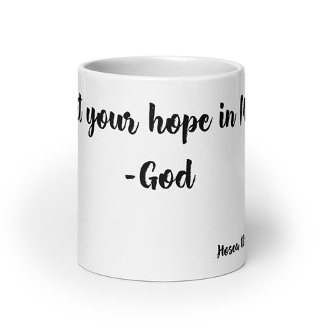 -Hosea 12:6 | White Mug